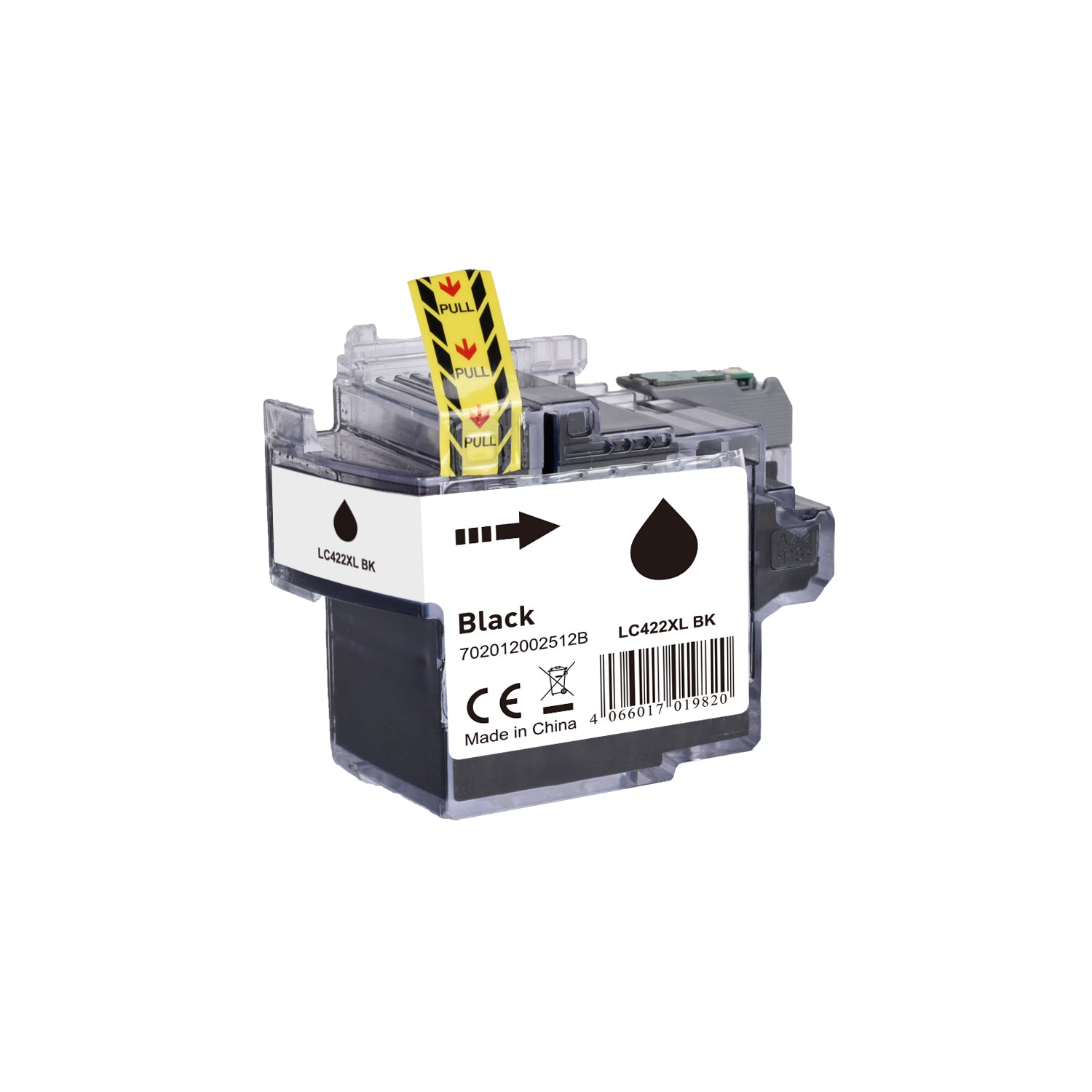 BULK LC422XLBK Alternativ (Pigment) Tinte Black für Brother / LC422XLBK / 69ml