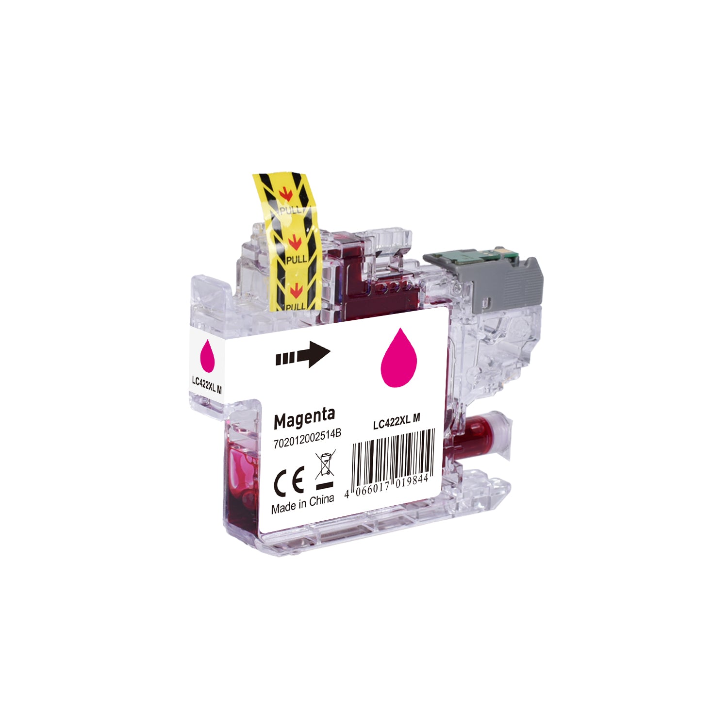 BULK LC422XLM Alternativ (Pigment) Tinte Magenta für Brother / LC422XLM / 19ml