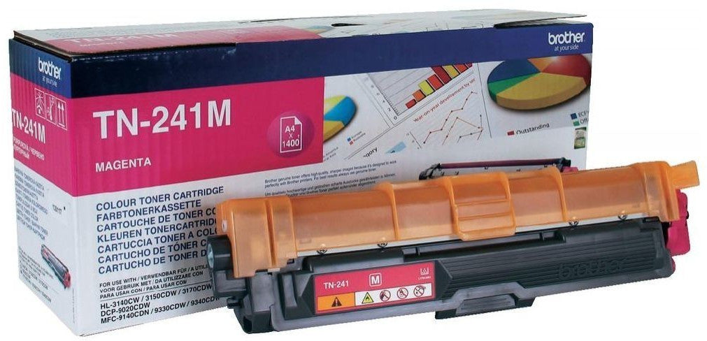 Brother TN241M / magenta / original Toner / TN-241M / 1400 S. neu