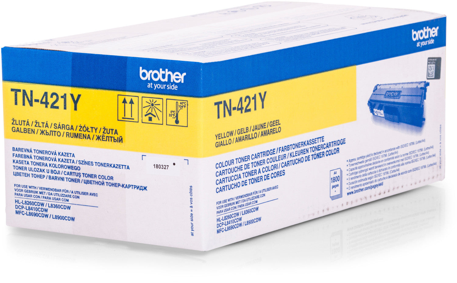Brother TN-421 Toner Multipack Cyan Magenta Gelb und Schwarz Lasertoner TN421 CMYK