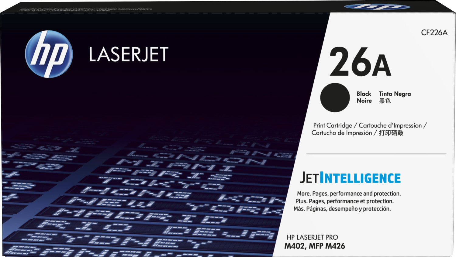 HP 26A Original LaserJet Toner Schwarz Tonerkartusche - CF226A