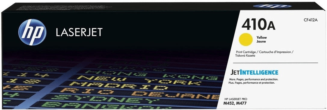 HP 410A Gelb für LaserJet Pro Tonerkartusche Original Toner CF412A