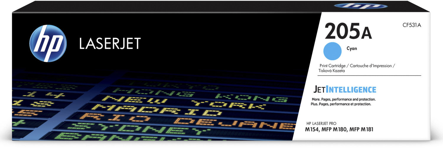 HP 205A Cyan / Original HP Toner / CF531A / 900 S.