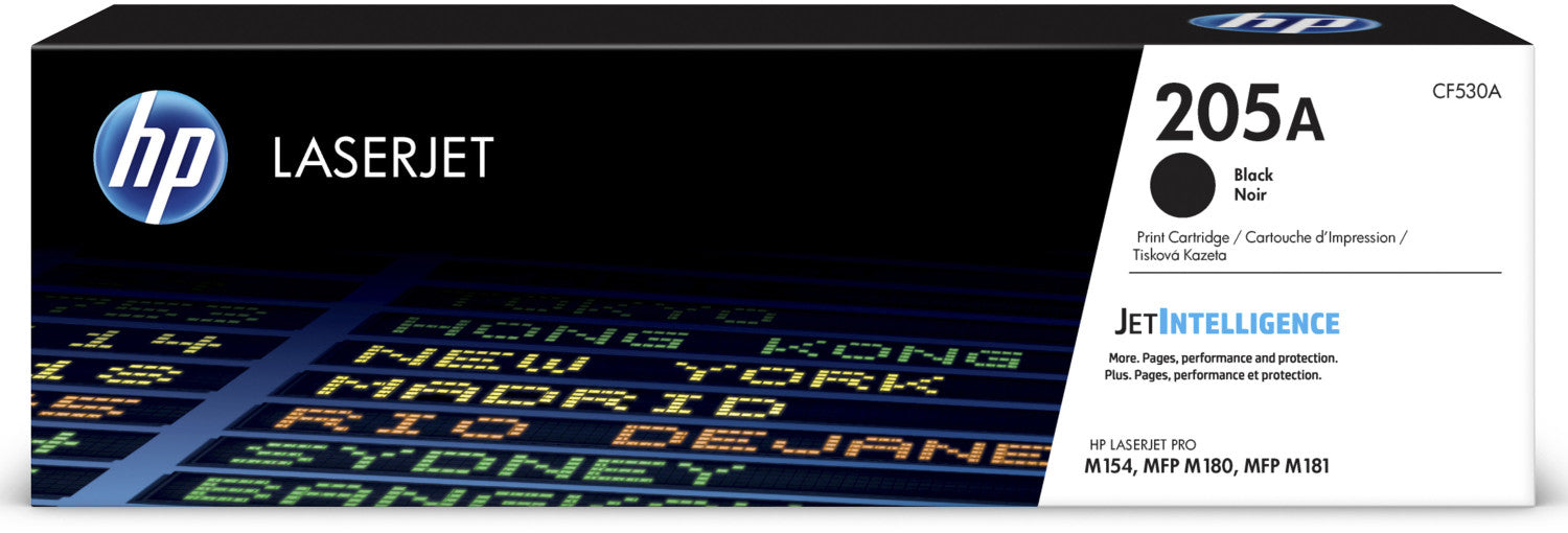 HP 205A Schwarz / Original HP Toner /  CF530A / 1100 S.