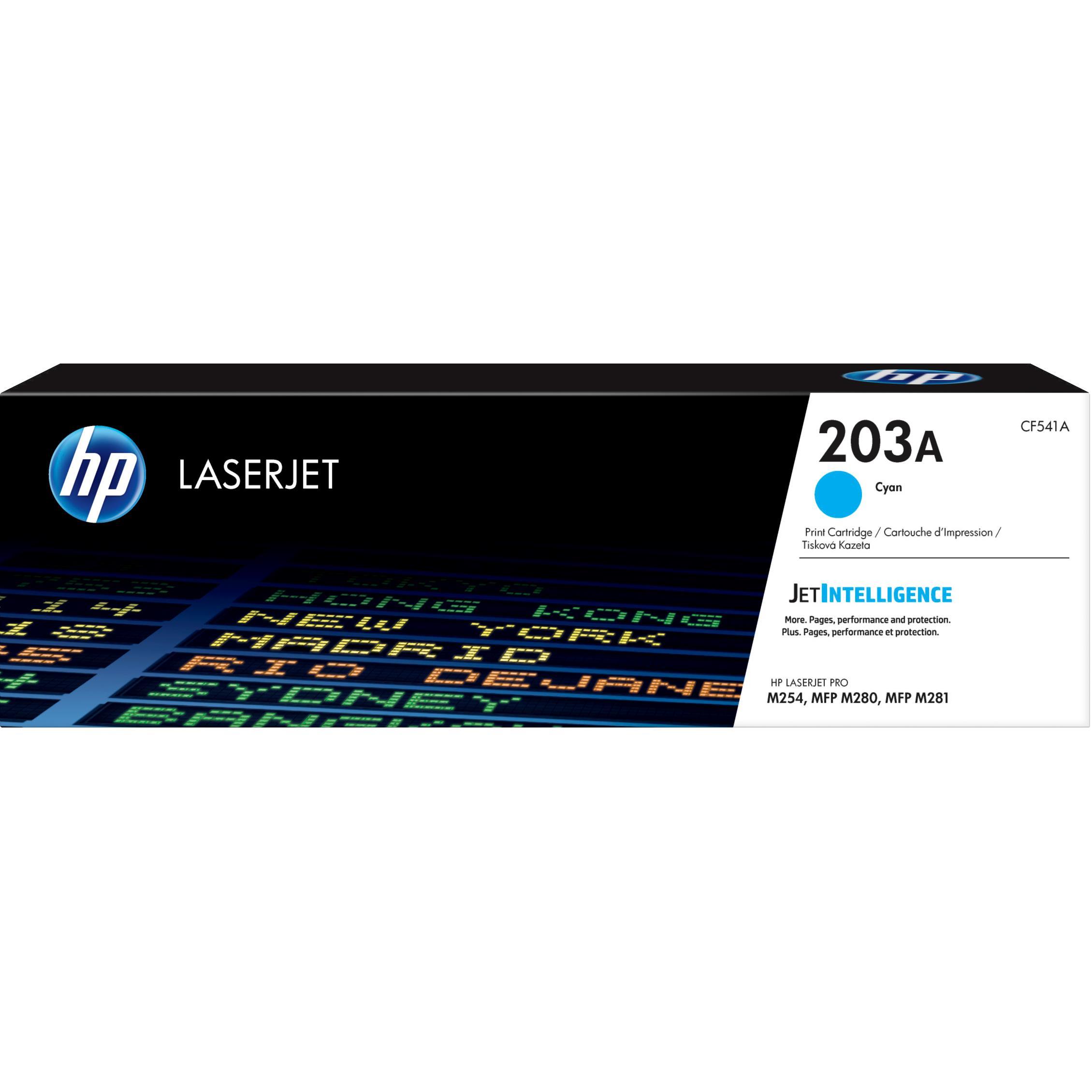 HP 203A Cyan // Original LaserJet Toner CF541A Tonerkartusche Patrone